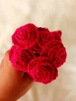 Red Rose Flower Pin - Image 5