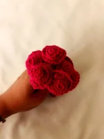 Red Rose Flower Pin - Image 6