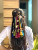 Bohemian Mirror-Work Tassel Paranda - Image 5