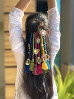 Bohemian Mirror-Work Tassel Paranda - Image 6