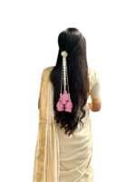 "Pink Radiance" Mirror Tassel Accent - Image 4