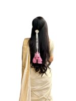 "Pink Radiance" Mirror Tassel Accent - Image 6