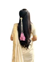 "Pink Radiance" Mirror Tassel Accent - Image 8