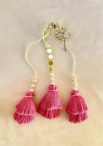 "Pink Radiance" Mirror Tassel Accent - Image 7