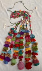 Rangrasia Mirror & Tassel Parandi 🌈 - Image 6