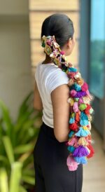 Rangrasia Mirror & Tassel Parandi 🌈 - Image 4