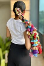 Rangrasia Mirror & Tassel Parandi 🌈