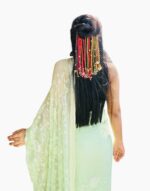 Handcrafted Hair Accessory with Beads & Tassels – Ramayali - Image 5