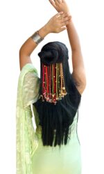 Handcrafted Hair Accessory with Beads & Tassels – Ramayali - Image 7